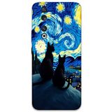 Gramaphone Huawei Honor 90 ile Uyumlu Kedi Desenli Telefon Kılıfı + Ekran Koruyucu - 5782