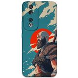 Gramaphone Huawei Honor 90 ile Uyumlu Kratos Desenli Telefon Kılıfı + Ekran Koruyucu - 5824