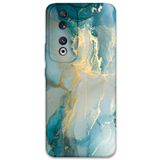 Gramaphone Huawei Honor 90 ile Uyumlu Mermer Desenli Telefon Kılıfı + Ekran Koruyucu - 5814