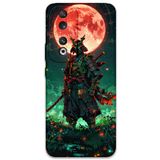 Gramaphone Huawei Honor 90 ile Uyumlu Samuray Desenli Telefon Kılıfı + Ekran Koruyucu - 5822