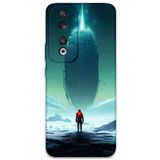 Gramaphone Huawei Honor 90 ile Uyumlu Uzay Desenli Telefon Kılıfı + Ekran Koruyucu - 5864