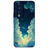 Gramaphone Huawei Honor 90 ile Uyumlu Uzay Desenli Telefon Kılıfı + Ekran Koruyucu - 5868