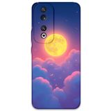 Gramaphone Huawei Honor 90 ile Uyumlu Uzay Desenli Telefon Kılıfı + Ekran Koruyucu - 5869