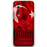 Gramaphone Huawei Honor 90 Uyumlu Atatürk Desenli Telefon Kılıfı + Ekran Koruyucu - 5848