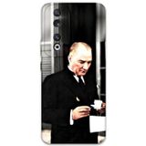 Gramaphone Huawei Honor 90 Uyumlu Atatürk Desenli Telefon Kılıfı + Ekran Koruyucu - 5850