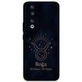 Gramaphone Huawei Honor 90 Uyumlu Boğa Burcu Desenli Telefon Kılıfı + Ekran Koruyucu - 5769