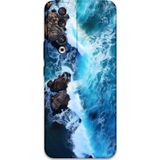 Gramaphone Huawei Honor 90 Uyumlu Mermer Desenli Telefon Kılıfı + Ekran Koruyucu - 5810