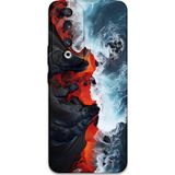 Gramaphone Huawei Honor 90 Uyumlu Mermer Desenli Telefon Kılıfı + Ekran Koruyucu - 5811