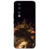 Gramaphone Huawei Honor 90 Uyumlu Retro Desenli Telefon Kılıfı + Ekran Koruyucu - 5833