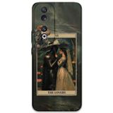 Gramaphone Huawei Honor 90 Uyumlu Retro Desenli Telefon Kılıfı + Ekran Koruyucu - 5846