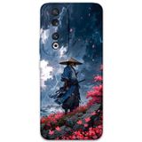 Gramaphone Huawei Honor 90 Uyumlu Samuray Desenli Telefon Kılıfı + Ekran Koruyucu - 5825