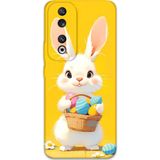 Gramaphone Huawei Honor 90 Uyumlu Tavşan Desenli Telefon Kılıfı + Ekran Koruyucu - 5806