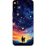 Gramaphone Huawei Honor 90 Uyumlu Uzay Desenli Telefon Kılıfı + Ekran Koruyucu - 5863