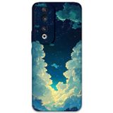 Gramaphone Huawei Honor 90 Uyumlu Uzay Desenli Telefon Kılıfı + Ekran Koruyucu - 5868