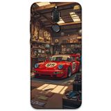 Gramaphone Huawei Mate 10 Lite ile Uyumlu Araba Desenli Telefon Kılıfı + Ekran Koruyucu - 5759