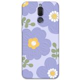 Gramaphone Huawei Mate 10 Lite ile Uyumlu Çiçek Desenli Telefon Kılıfı + Ekran Koruyucu - 5799