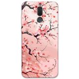 Gramaphone Huawei Mate 10 Lite ile Uyumlu Çiçek Desenli Telefon Kılıfı + Ekran Koruyucu - 5805