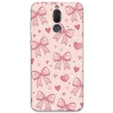 Gramaphone Huawei Mate 10 Lite ile Uyumlu Kurdele Desenli Telefon Kılıfı + Ekran Koruyucu - 5802