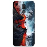Gramaphone Huawei Mate 10 Lite ile Uyumlu Mermer Desenli Telefon Kılıfı + Ekran Koruyucu - 5811