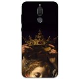 Gramaphone Huawei Mate 10 Lite ile Uyumlu Retro Desenli Telefon Kılıfı + Ekran Koruyucu - 5833