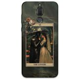 Gramaphone Huawei Mate 10 Lite ile Uyumlu Retro Desenli Telefon Kılıfı + Ekran Koruyucu - 5846