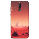 Gramaphone Huawei Mate 10 Lite ile Uyumlu Uzay Desenli Telefon Kılıfı + Ekran Koruyucu - 5859