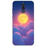 Gramaphone Huawei Mate 10 Lite ile Uyumlu Uzay Desenli Telefon Kılıfı + Ekran Koruyucu - 5869