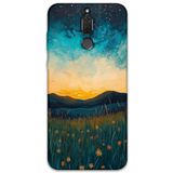 Gramaphone Huawei Mate 10 Lite ile Uyumlu Uzay Desenli Telefon Kılıfı + Ekran Koruyucu - 5871