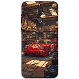 Gramaphone Huawei Mate 10 Lite Uyumlu Araba Desenli Telefon Kılıfı + Ekran Koruyucu - 5759