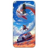 Gramaphone Huawei Mate 10 Lite Uyumlu Araba Desenli Telefon Kılıfı + Ekran Koruyucu - 5764