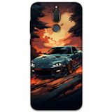 Gramaphone Huawei Mate 10 Lite Uyumlu Araba Desenli Telefon Kılıfı + Ekran Koruyucu - 5766