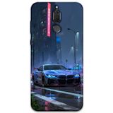 Gramaphone Huawei Mate 10 Lite Uyumlu Araba Desenli Telefon Kılıfı + Ekran Koruyucu - 5767