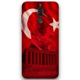 Gramaphone Huawei Mate 10 Lite Uyumlu Atatürk Desenli Telefon Kılıfı + Ekran Koruyucu - 5848