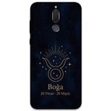 Gramaphone Huawei Mate 10 Lite Uyumlu Boğa Burcu Desenli Telefon Kılıfı + Ekran Koruyucu - 5769