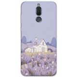 Gramaphone Huawei Mate 10 Lite Uyumlu Çiçek Desenli Telefon Kılıfı + Ekran Koruyucu - 5800