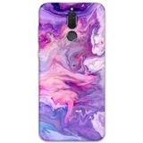 Gramaphone Huawei Mate 10 Lite Uyumlu Mermer Desenli Telefon Kılıfı + Ekran Koruyucu - 5813