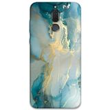 Gramaphone Huawei Mate 10 Lite Uyumlu Mermer Desenli Telefon Kılıfı + Ekran Koruyucu - 5814