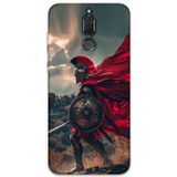 Gramaphone Huawei Mate 10 Lite Uyumlu Retro Desenli Telefon Kılıfı + Ekran Koruyucu - 5834