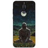 Gramaphone Huawei Mate 10 Lite Uyumlu Retro Desenli Telefon Kılıfı + Ekran Koruyucu - 5844