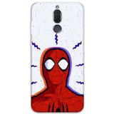 Gramaphone Huawei Mate 10 Lite Uyumlu Spiderman Desenli Telefon Kılıfı + Ekran Koruyucu - 5830