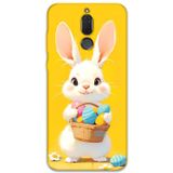 Gramaphone Huawei Mate 10 Lite Uyumlu Tavşan Desenli Telefon Kılıfı + Ekran Koruyucu - 5806