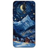 Gramaphone Huawei Mate 10 Lite Uyumlu Uzay Desenli Telefon Kılıfı + Ekran Koruyucu - 5857