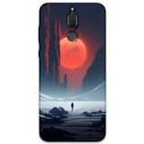 Gramaphone Huawei Mate 10 Lite Uyumlu Uzay Desenli Telefon Kılıfı + Ekran Koruyucu - 5861