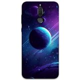 Gramaphone Huawei Mate 10 Lite Uyumlu Uzay Desenli Telefon Kılıfı + Ekran Koruyucu - 5866