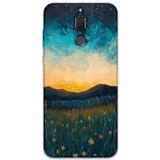 Gramaphone Huawei Mate 10 Lite Uyumlu Uzay Desenli Telefon Kılıfı + Ekran Koruyucu - 5871