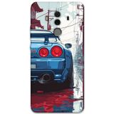 Gramaphone Huawei Mate 10 Pro Uyumlu Araba Desenli Telefon Kılıfı + Ekran Koruyucu - 5761