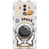 Gramaphone Huawei Mate 10 Pro Uyumlu Astronot Desenli Telefon Kılıfı + Ekran Koruyucu - 5865
