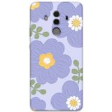 Gramaphone Huawei Mate 10 Pro Uyumlu Çiçek Desenli Telefon Kılıfı + Ekran Koruyucu - 5799