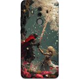Gramaphone Huawei Mate 10 Pro Uyumlu Retro Desenli Telefon Kılıfı + Ekran Koruyucu - 5838