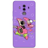 Gramaphone Huawei Mate 10 Pro Uyumlu Sünger Bob Desenli Telefon Kılıfı + Ekran Koruyucu - 5939